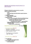 PHAR N180 Understanding Digoxin&comma; Respiratory Disorders&comma; and Asthma study guide Latest Update with complete solution