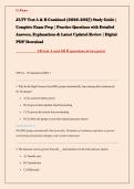 JLTV Test A & B Combined &lpar;2026&ndash;2027&rpar; Study Guide &vert; Complete Exam Prep &vert; Practice Questions with Detailed Answers&comma; Explanations & Latest Updated Review &vert; Digital PDF Download