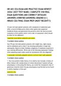 NR 603 CEA EXAM AND PRACTICE EXAM NEWEST 2026&sol; 2027 TEST BANK&vert; COMPLETE 350 REAL EXAM QUESTIONS AND CORRECT DETAILED ANSWERS &lpar;VERIFIED ANSWERS&rpar; GRADED A&plus;&vert; NR603 CEA FINAL EXAM PREP &lpar;MOST RECENT&excl;&excl;&rpar;