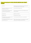 Physics Lab Experiment 2 ACTUAL UPDATED QUESTIONS AND CORRECT &NewLine;ANSWERS