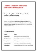 Alberta Landscape Applicator Certificate Practice Exam &ndash; Comprehensive Study Guide