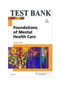Test Bank for Foundations of Mental Health Care 6th Edition By Morrison