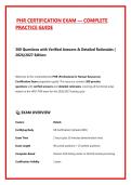 PHR Certification Exam &ndash; Complete Practice Guide
