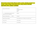 MO Post Exam Study Guide &lpar;Please add by section&period; Statutes are their own &NewLine;section&period; Keep it simple and hardest terms only&rpar; ACTUAL UPDATED &NewLine;QUESTIONS AND CORRECT ANSWERS 
