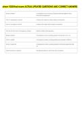 chem 1020 final exam ACTUAL UPDATED QUESTIONS AND CORRECT ANSWERS 