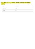 chem 1020 final exam pt 1 ACTUAL UPDATED QUESTIONS AND CORRECT &NewLine;ANSWERS 