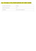 Chem 1020 Midterm ACTUAL UPDATED QUESTIONS AND CORRECT ANSWERS 