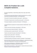 BIOD 151 Problem Set 1 with Complete Solutions