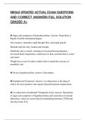 NR565 UPDATED ACTUAL EXAM QUESTIONS&NewLine;AND CORRECT ANSWERS FULL SOLUTION&NewLine;GRADED A&plus;