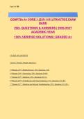 CompTIA A&plus; Core 1 &lpar;220-1101&rpar; &vert; 250&plus; Premium Practice Questions with Verified Answers & Rationales &vert; 2026-2027 Exam Bank &vert; IT Certification Preparation &vert; Graded A&plus;