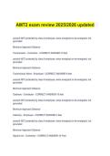 AMT 2 Exam Review &lpar;2025&sol;2026 Updated&rpar; &ndash; Practice Questions and Study Guide