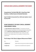 Kaplan NGN Clinical Judgment Test Exam &ndash; Comprehensive Study Guide