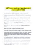 AMT 2 Exam Study Set &lpar;2025&sol;2026&rpar; &ndash; Questions and Answers
