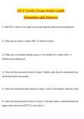 ARMY OCS Tactics Exam Study Guide Actual 2026 Newest Updated Questions and Correct Answers &lpar;Latest 2026 &sol; 2027 Update&rpar; &lpar;100&percnt; Verified Answers by Expert&rpar;