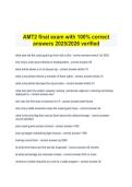 AMT 2 Final Exam &lpar;2025&sol;2026&rpar; &ndash; Verified Questions and Answers Study Guide