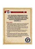 CITI TRAINING PROGRAM EXAM&NewLine;Complete Study Guide 2026&sol;2027 &vert; 300 Practice Questions with Verified Answers & Detailed Rationales &vert; GRADED A&plus; &vert; 100&percnt; VERIFIED SOLUTIONS