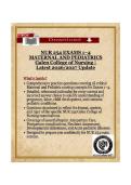 NUR 254 EXAMS 1&ndash;4&colon; MATERNAL AND PEDIATRICS&NewLine;Galen College of Nursing &vert; Latest 2026&sol;2027 Update &vert; COMPLETE 300 PRACTICE QUESTIONS WITH VERIFIED ANSWERS & DETAILED RATIONALES &vert; GRADED A&plus;&NewLine;&NewLine;