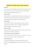 D426 Preview Quiz and Correct Answers
