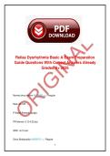 Relias Dysrhythmia Basic A Exam Preparation Guide 2026 &ndash; Practice Questions with Correct Answers & Complete Exam Study Guide