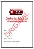 Relias Dysrhythmia Basic A Exam Preparation Guide 2026 &ndash; Carefully Structured Practice Questions with Correct & Verified Answers