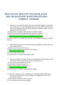 HESI Exit PN Exam 2026 &ndash; 160 Verified Questions and Answers for Practical Nursing Comprehensive Review