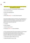 PMHNP Boards &ndash; Scientific Foundation and Advanced Exam Questions and Answers &ndash; Complete Practice Exam Material with Well-Illustrated Explanations