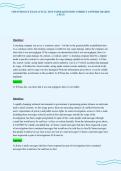 CBP ENTRANCE EXAM ACTUAL TEST PAPER QUESTIONS CORRECT ANSWERS GRADED A PLUS&period;pdf&NewLine;&NewLine;