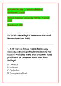 NUR 6001 Advanced Health Assessment Complete Study Guide Bundle 2026&sol;2027 &vert; Exams 1&ndash;3 Comprehensive Graduate Nursing Review &vert; Clinical Assessment & Reasoning Preparation &vert; William Paterson University Resource &vert; Graded A&plus;