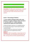 NUR 6130 Exam 3 &ndash; Advanced Practice Nursing III&NewLine;William Paterson University &lpar;2026&rpar; Practice Exam