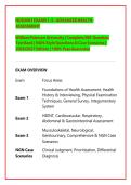 NUR6001EXAMS1&ndash;3&ndash;ADVANCEDHEALTH &NewLine;ASSESSMENT&NewLine;WilliamPaterson University &vert; Complete 200-Question &NewLine;Test Bank &vert; NGN-Style Questions & Case Scenarios &vert; &NewLine;2026&sol;2027 Edition &vert; 100&percnt; Pass Guarantee