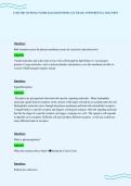 CCBC BIO 110 FINAL PAPER EXAM QUESTIONS ACCURATE ANSWERS FULL SOLUTION&period;pdf&NewLine;&NewLine;