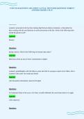 CCHT EXAM QUESTION AND ANSWE 9 ACTUAL TEST PAPER QUESTIONS CORRECT ANSWERS GRADED A PLUS&period;pdf&NewLine;&NewLine;