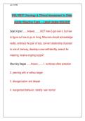 WGU D027 Oncology & Clinical Assessment in Older&NewLine;Adults Objective Exam &ndash; Latest Update 2026&sol;2027
