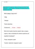 WGU D075 IT Foundations Objective Assessment &lpar;OA&rpar; Exam &NewLine;2026&sol;2027 &vert; Latest Update &vert; Questions & Verified Answers &vert; &NewLine;Complete Exam Prep