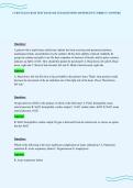 CCRN EXAM CRAM TEST BANK SOLVED QUESTIONS 100 PERCENT CORRECT ANSWERS&period;pdf&NewLine;&NewLine;