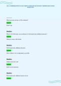 CDA COMPREHENSIVE EXAM SCRIPT COMPLETE QUESTIONS VERIFIED SOLUTIONS FORM TWO&period;pdf&NewLine;&NewLine;
