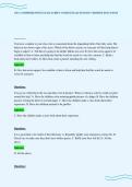 CDA COMPREHENSIVE EXAM SCRIPT COMPLETE QUESTIONS VERIFIED SOLUTIONS&period;pdf&NewLine;&NewLine;