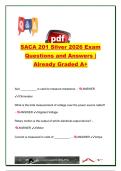 SACA 201 Silver Certification 2026 &vert; 150&plus; Exam Questions & Verified Answers &vert; Electrical Fundamentals&comma; AC&sol;DC Circuits&comma; Ohm&rsquo;s Law&comma; Transformers&comma; Motors & Industrial Electrical Systems