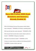 SACA EXAM COMPLETE PACKAGE DEAL