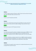CDC INFECTION PREVENTIONIST POST TEST COMPREHENSIVE EXAM SCRIPT COMPLETE QUESTIONS VERIFIED SOLUTIONS&period;pdf&NewLine;&NewLine;