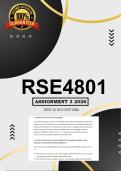 RSE4801 Assignment 3 2026 - Distinction Guaranteed &vert; Due 14 August 2026