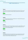 CDC INFECTION PREVENTIONIST POST TEST UPDATED ACTUAL EXAM QUESTIONS CORRECT ANSWERS GRADED A PLUS&period;pdf&NewLine;&NewLine;