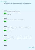 CDFA EXAM ACTUAL TEST PAPER QUESTIONS CORRECT ANSWERS GRADED A PLUS&period;pdf&NewLine;&NewLine;
