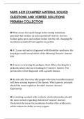 NURS 6521 EXAMPREP MATERIAL SOLVED&NewLine;QUESTIONS AND VERIFIED SOLUTIONS&NewLine;PREMIUM COLLECTION