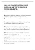 NURS 6521 EXAMPREP MATERIAL SOLVED&NewLine;QUESTIONS AND VERIFIED SOLUTIONS&NewLine;PREMIUM COLLECTION&NewLine;