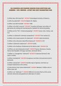 GIA DIAMONDS AND DIAMOND GRADING EXAM QUESTIONS AND ANSWERS - 100&percnt; VERIFIED - LATEST 2026 &sol;2027 GUARANTEED PASS&NewLine;&NewLine;