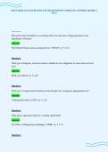 CDFM MODULE EXAM REVIEW SOLVED QUESTIONS COMPLETE ANSWERS GRADED A PLUS&period;pdf&NewLine;&NewLine;
