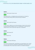 CDW 110 EXAM ACTUAL TEST PAPER QUESTIONS CORRECT ANSWERS GRADED A PLUS&period;pdf&NewLine;&NewLine;