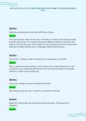 CDW 110V EXAM ACTUAL TEST PAPER QUESTIONS CORRECT ANSWERS GRADED A PLUS&period;pdf&NewLine;&NewLine;