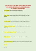 CCC TEST STUDY GUIDE LATEST 2026 UPDATED QUESTIONS &NewLine;AND VERIFIED 100&percnt; SOLUTIONS &lpar;2026&sol;2027&rpar; GRADE&colon; &NewLine;A&plus;&vert;STATUS&colon; GUARANTEED PASS 